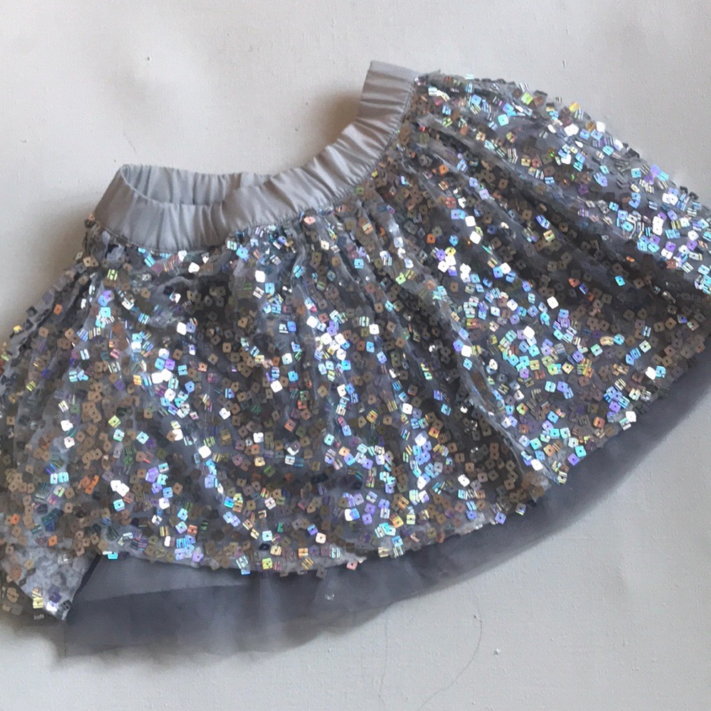 Gap bling Sequined skirt Sz 8